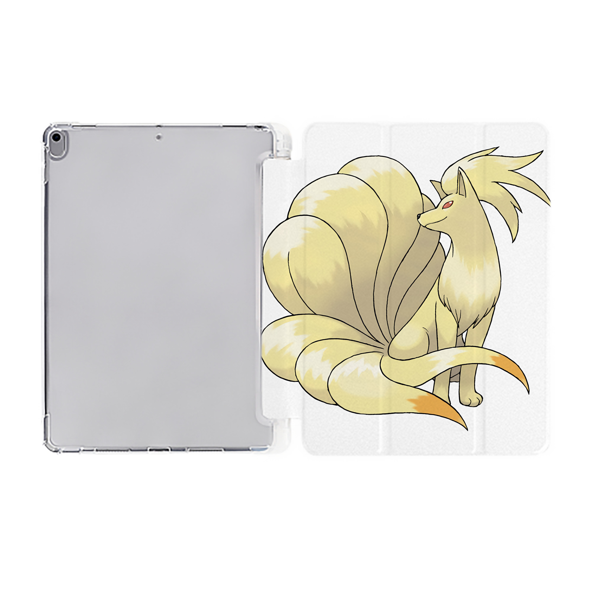（画像用） ポケットモンスター Pokémon IPad ケース ペン収納付き 三つ折りスタンド PUレザー×シリコン 対応機種9.5/10.5/10.9インチ